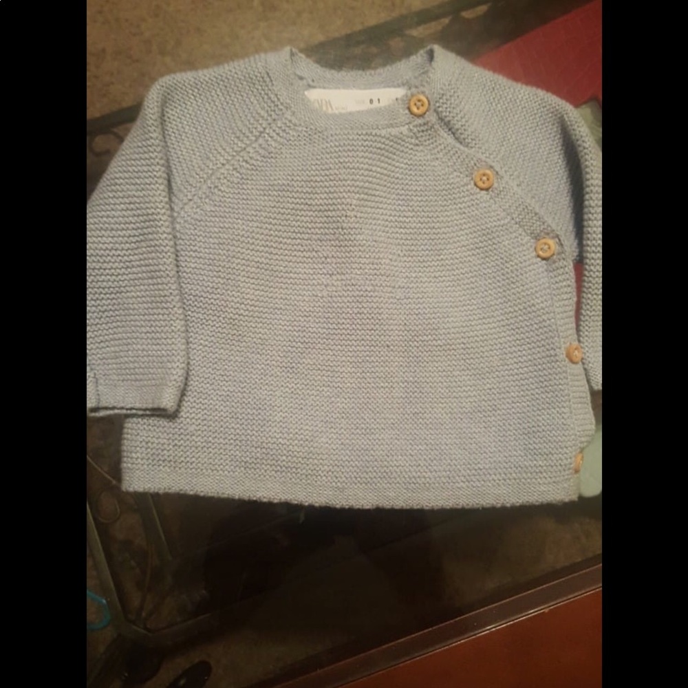 Zara 0/1 gender neutral sweater
